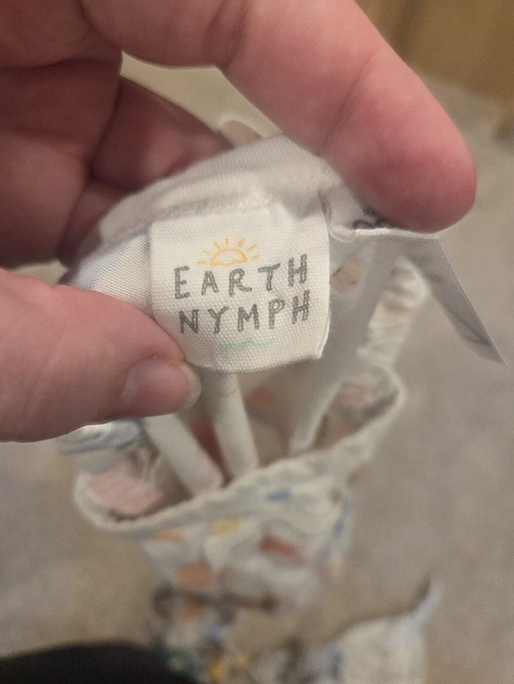 Earth Nymph Baby Soft Print Romper/One-Piece | 3-6 Months